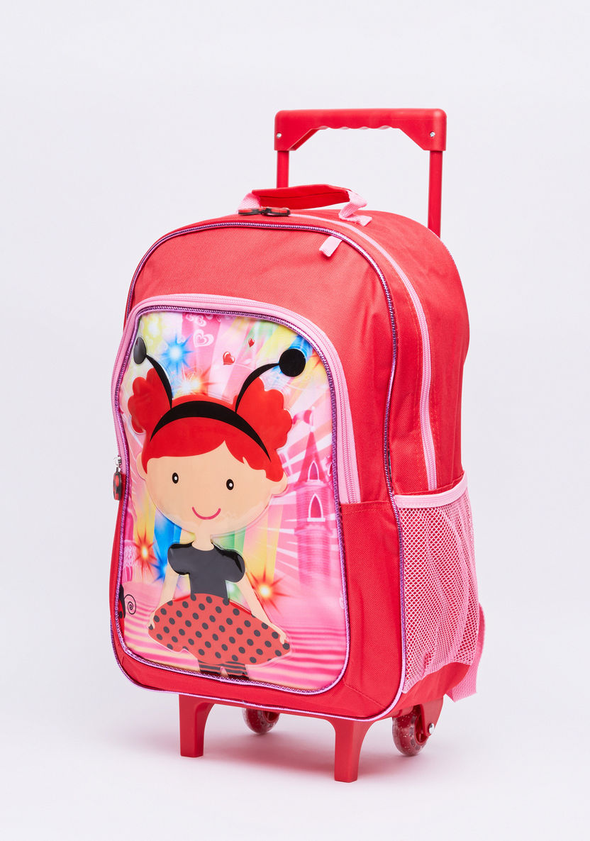 Juniors 3-Piece Printed Trolley Bag Set-School Sets-image-1