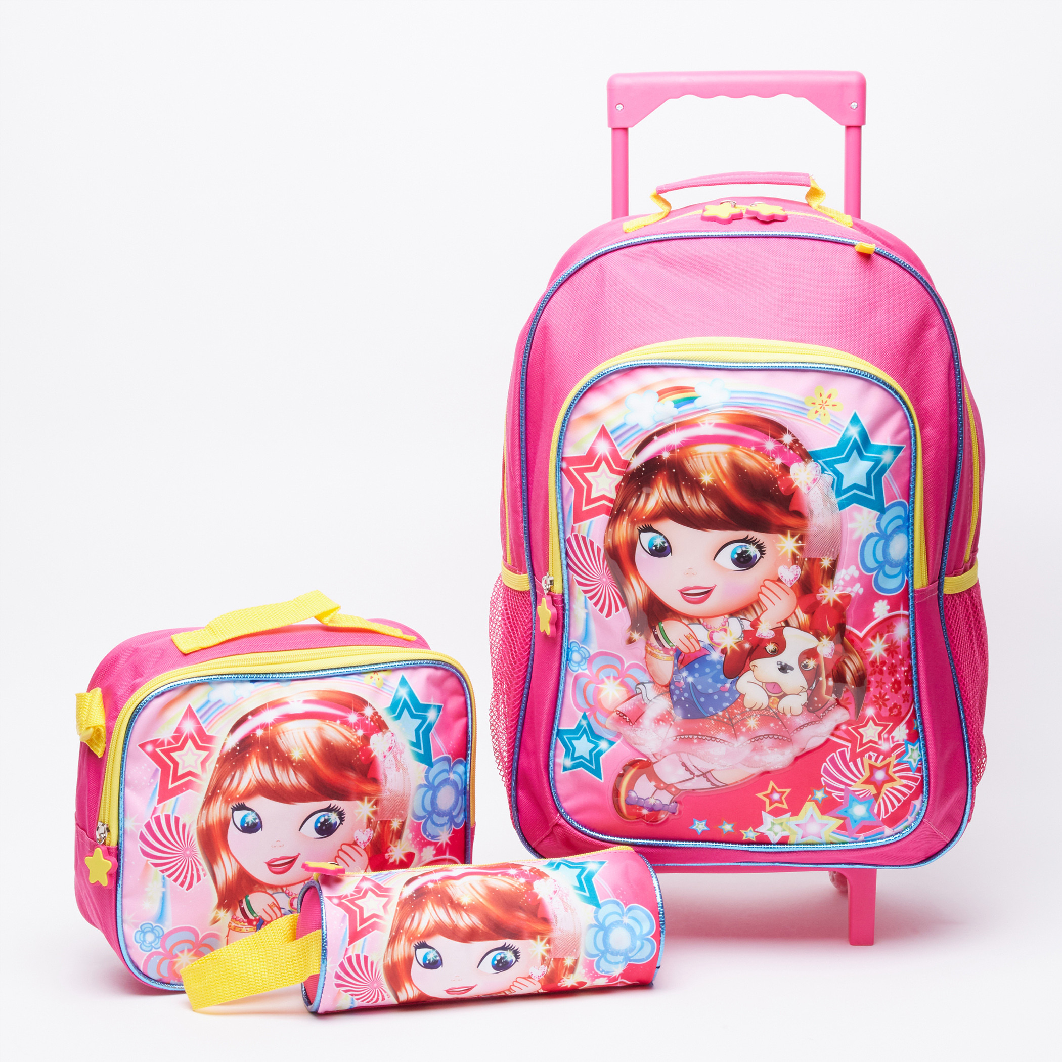 Juniors Printed 3-Piece Trolley Backpack Set-school-bagsandbackpacks-trolleybags-image-1