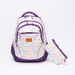 Polka Dots Printed Backpack with Pencil Case-Backpacks-thumbnail-0