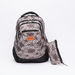 Printed Backpack with Zip Closure and Pencil Case-Backpacks-thumbnail-0