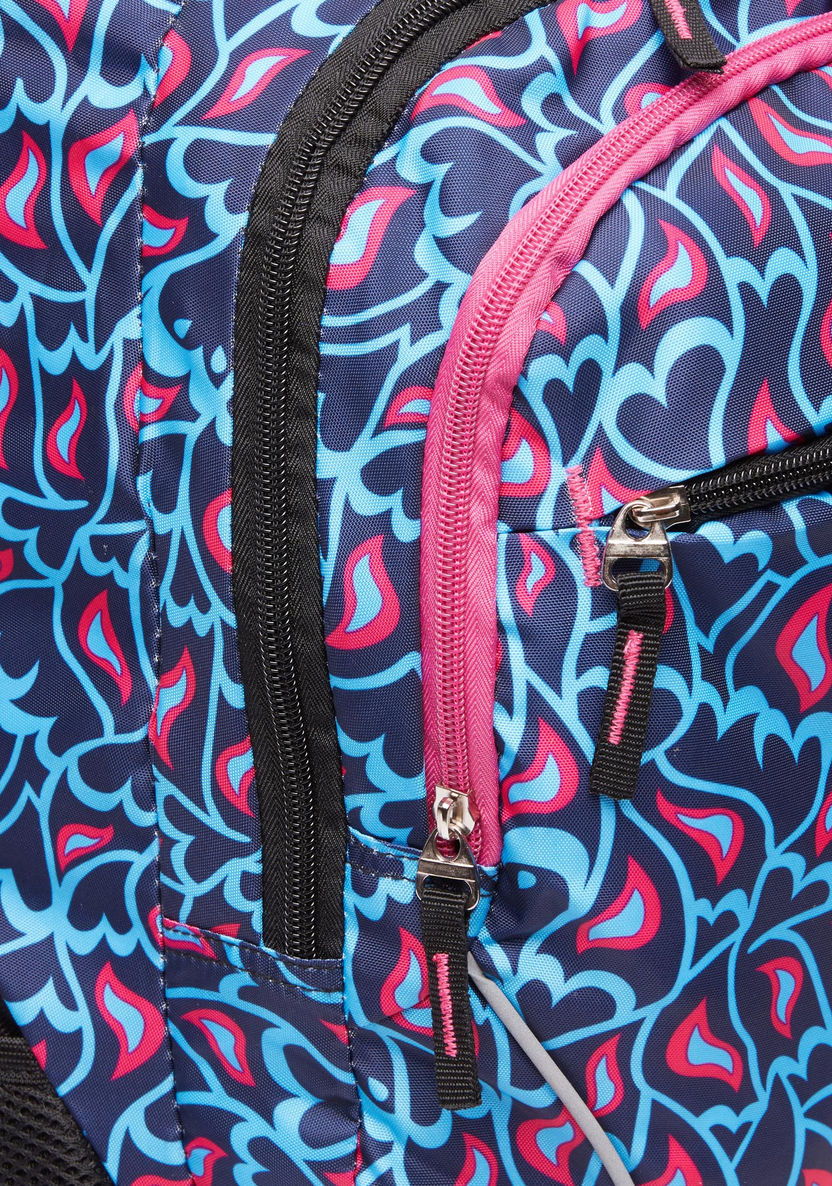Juniors Printed Backpack with Pencil Case-Backpacks-image-3