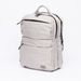 Textured Backpack with Laptop Section and Adjustable Straps-Backpacks-thumbnail-0