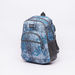 Printed Backpack with Zip Closure and Adjustable Straps-Backpacks-thumbnail-0