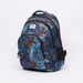 Printed Backpack with Zip Closure and Adjustable Straps-Backpacks-thumbnail-0