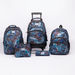 Printed Backpack with Zip Closure and Adjustable Straps-Backpacks-thumbnail-4