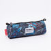 Printed Round Pencil Case with Zip Closure-Pencil Cases-thumbnail-1