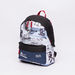 Pepe Jeans Printed Backpack with Zip Closure and Adjustable Straps-Backpacks-thumbnail-0