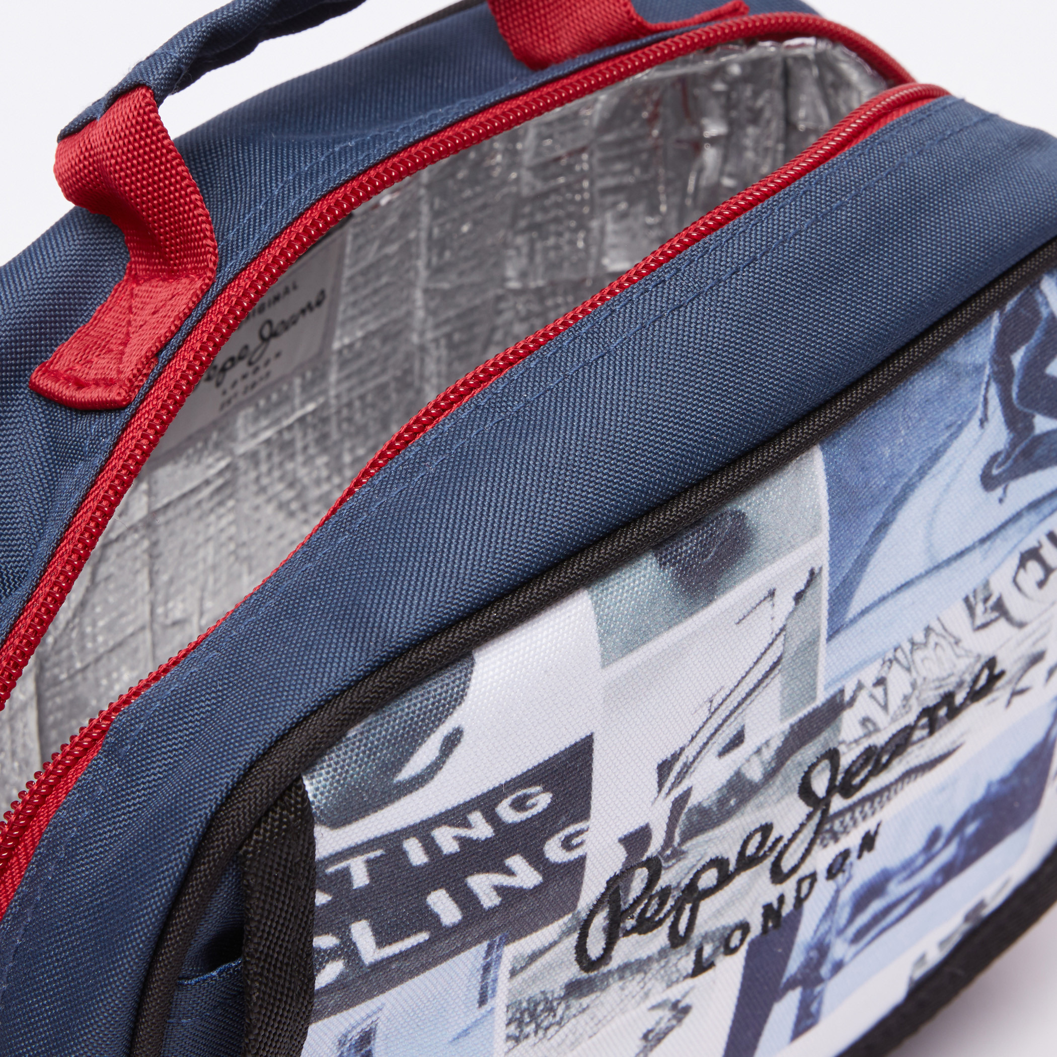 Pepe Jeans Printed Lunch Bag with Zip Closure-school-lunchessentials-lunchbags-image-5