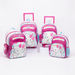 Charmmy Kitty Printed Trolley Backpack with Zip Closure-Trolleys-thumbnail-6