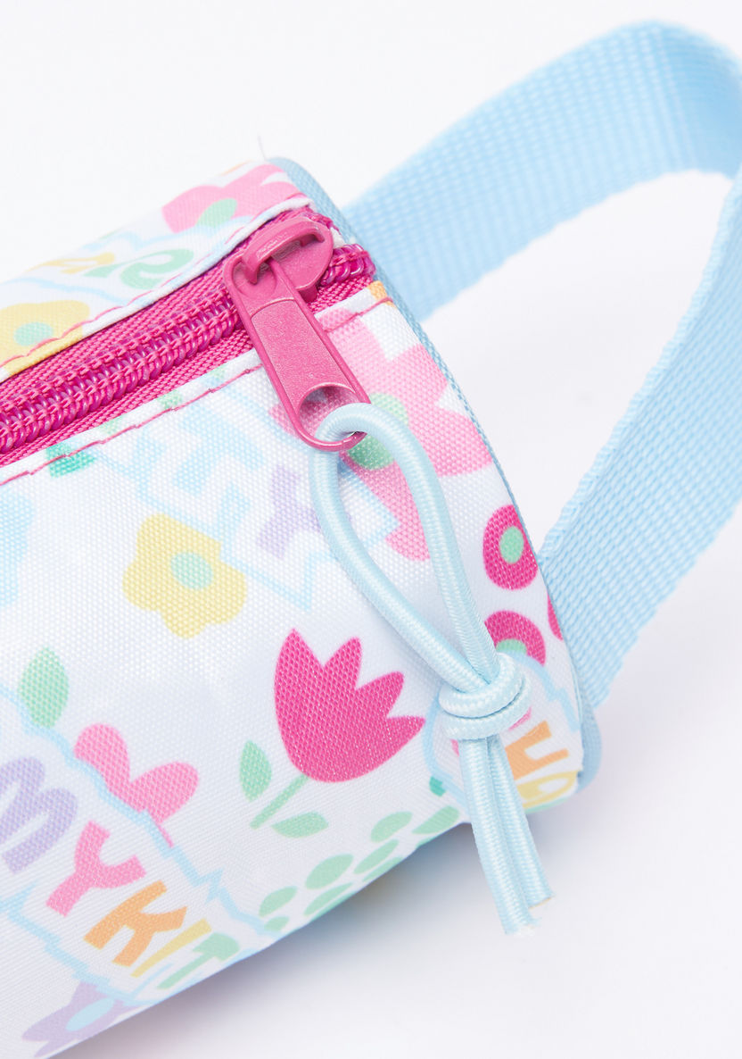 Hello Kitty Printed Pencil Case with Zip Closure and Handle-Pencil Cases-image-3