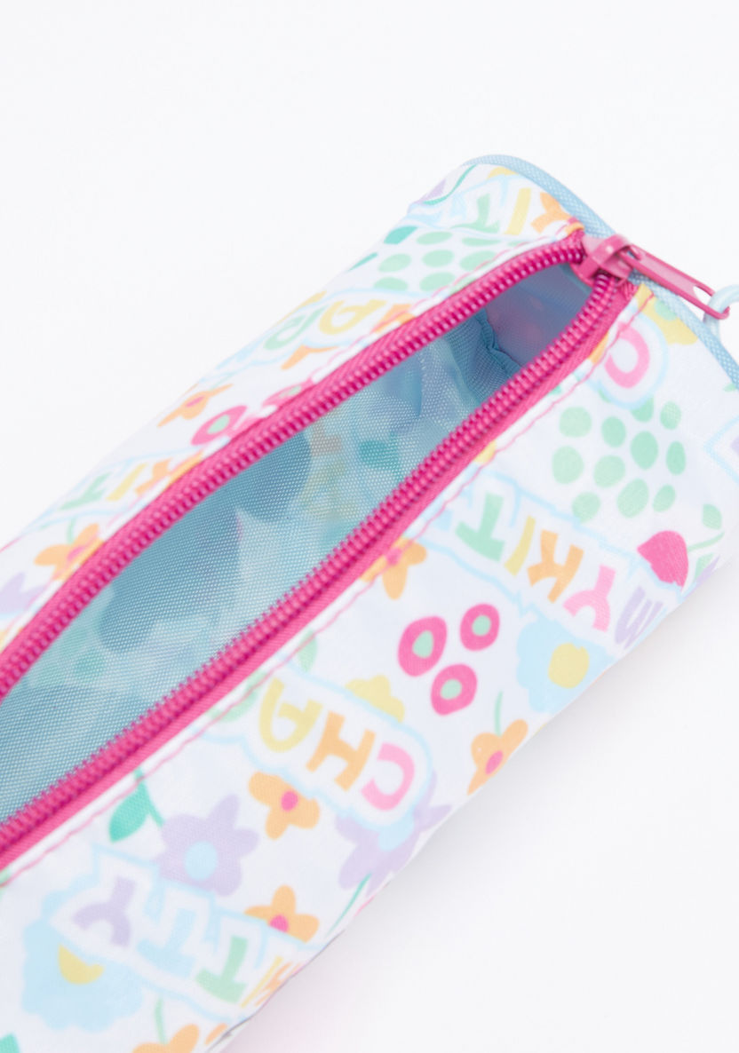 Hello Kitty Printed Pencil Case with Zip Closure and Handle-Pencil Cases-image-4