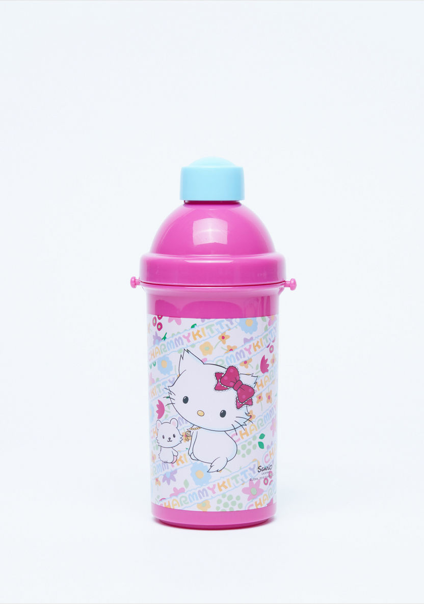 Charmmy Kitty Printed Water Bottle-Water Bottles-image-1