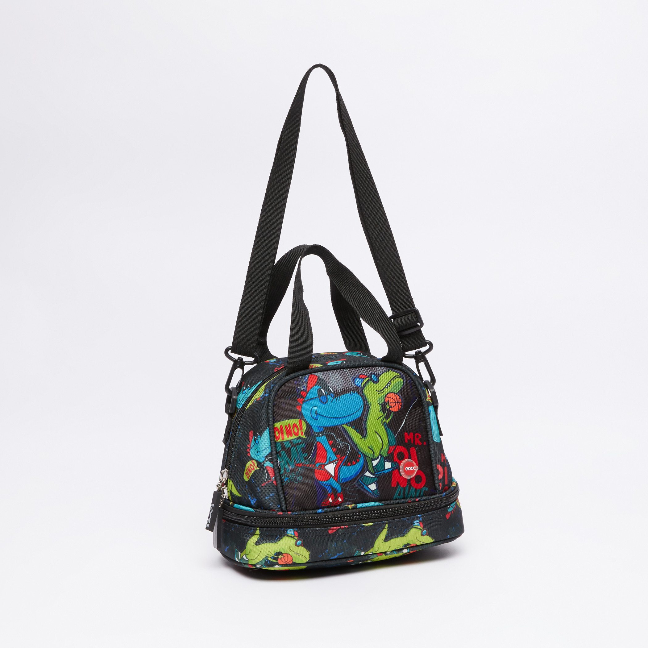 LYC SAC Dinosaur Printed Lunch Bag with Zip Closure-school-lunchessentials-lunchbags-image-2