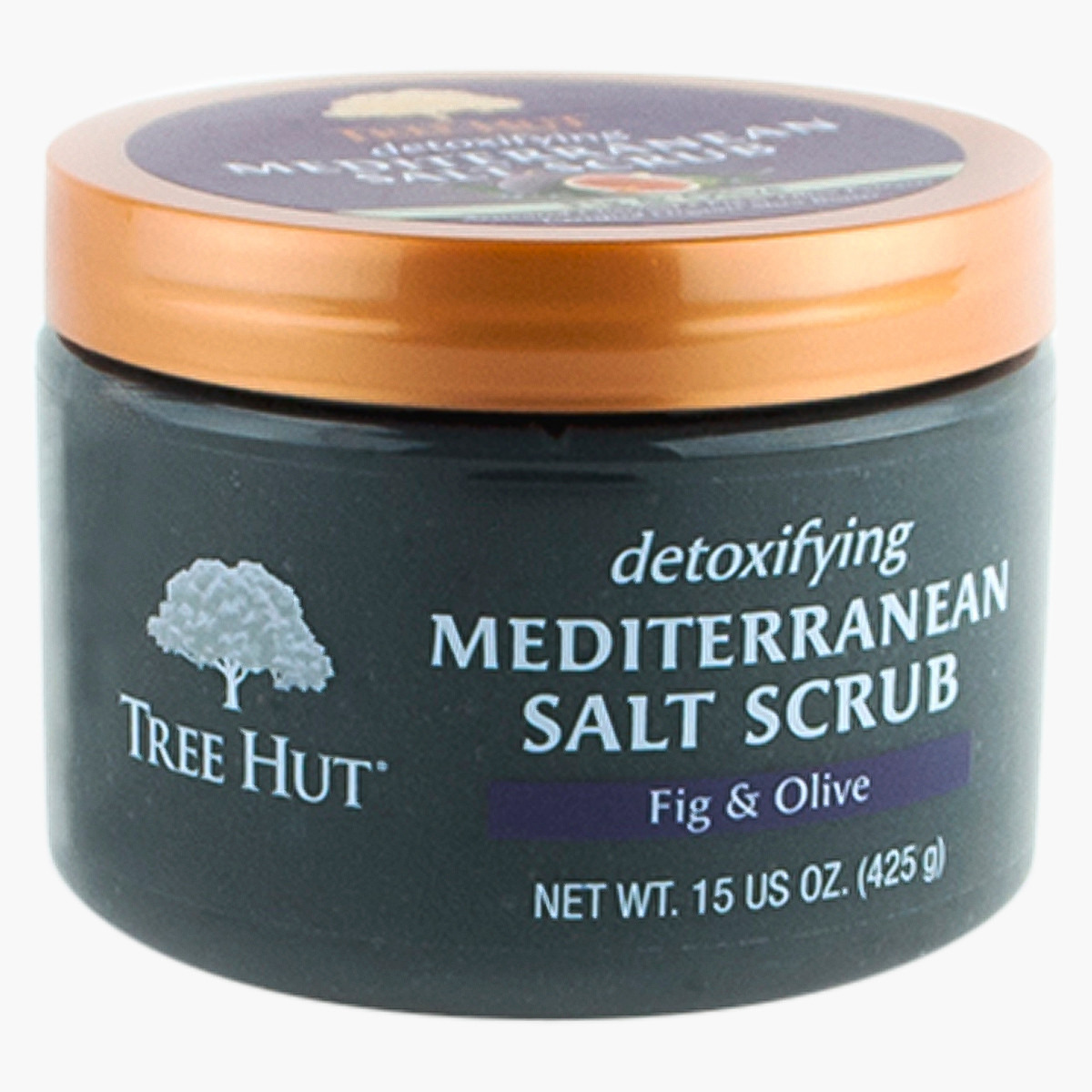 Tree Hut Fig and Olive Mediterranean Salt Scrub - 425 g-beautyandpersonalcare-bathandbody-bathandshower-scrubs-image-2