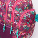 DIS2 Floral Printed Trolley Backpack with Zip Closure-Trolleys-thumbnail-2