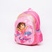 Dora the Explorer Printed Backpack with Zip Closure-Backpacks-thumbnail-0