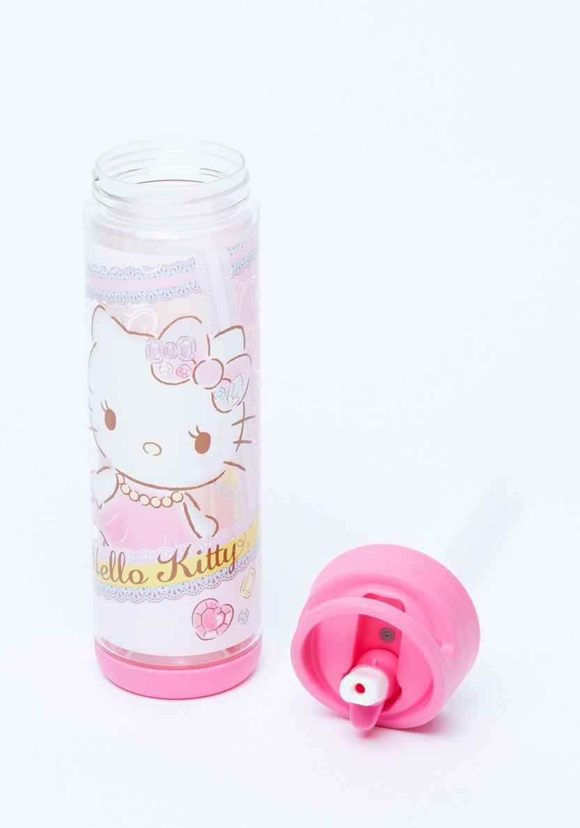 Hello Kitty Printed Water Bottle - 500 ml-Water Bottles-image-2