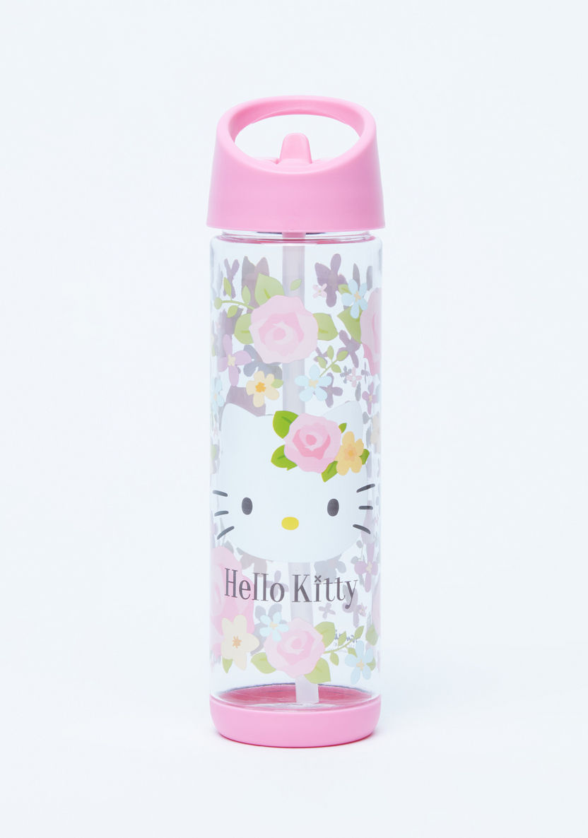 Hello Kitty Printed Water Bottle - 500 ml-Water Bottles-image-0