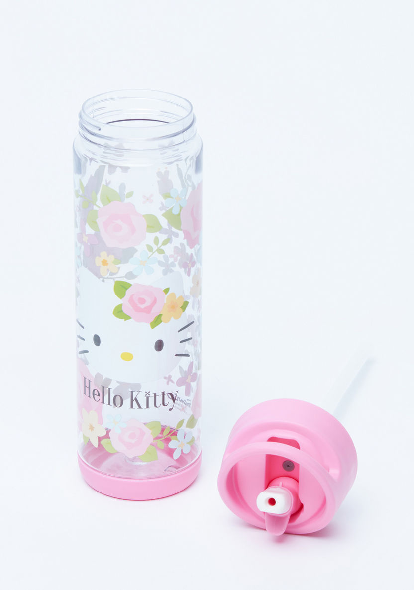 Hello Kitty Printed Water Bottle - 500 ml-Water Bottles-image-2