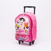 The Powerpuff Girls Printed Trolley Backpack with Zip Closure-Trolleys-thumbnail-0