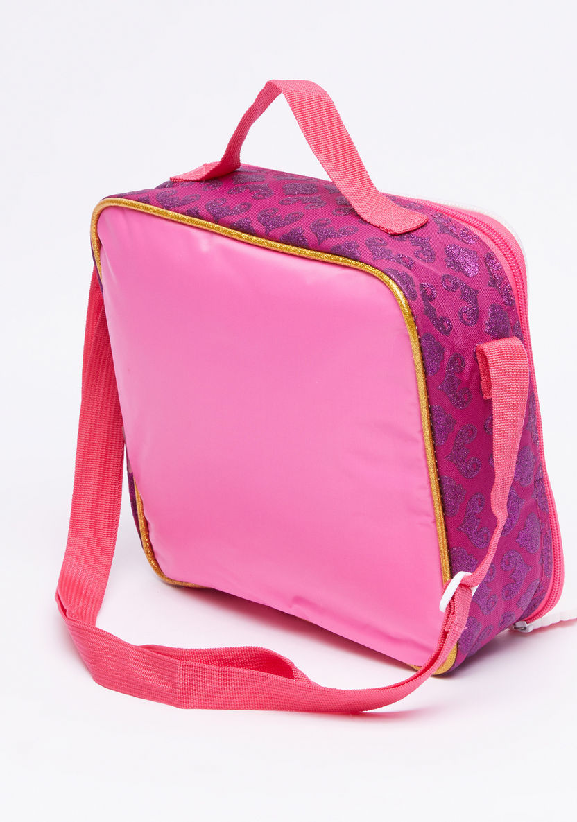 Shimmer and Shine Printed Lunch Bag with Zip Closure-Lunch Bags-image-2