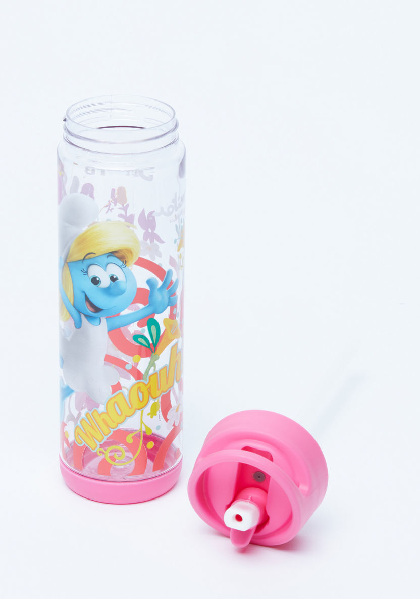 The Smurfs Printed Water Bottle - 500 ml-Water Bottles-image-2