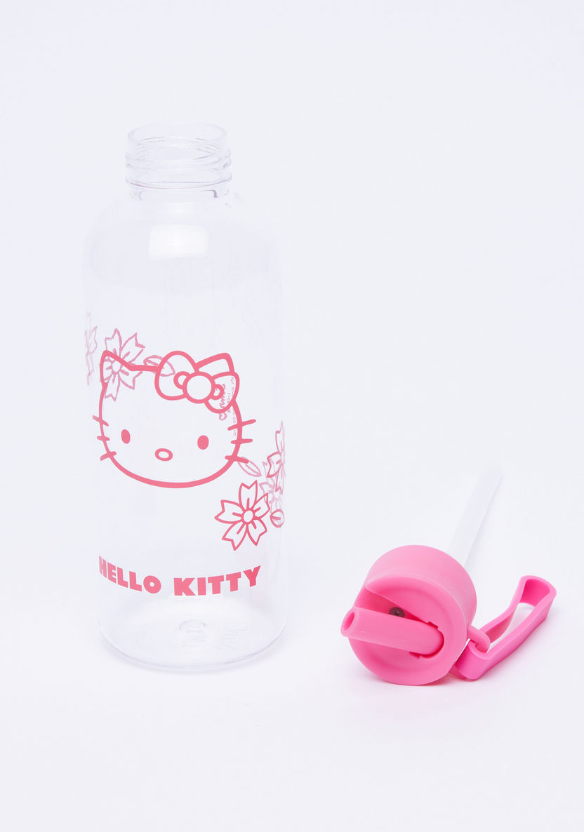 Hello Kitty Printed Water Bottle - 600 ml-Water Bottles-image-2