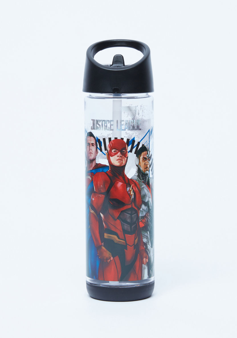 Justice League Printed Water Bottle - 500 ml-Water Bottles-image-0