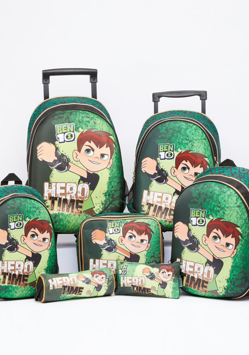 Ben10 Printed Backpack with Zip Closure and Adjustable Straps-Backpacks-image-4