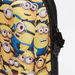Minions Printed Hard Case Lunch Backpack with Zip Closure-Backpacks-thumbnail-2