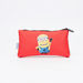 Minions Printed Pencil Case with Zip Closure-Pencil Cases-thumbnail-2