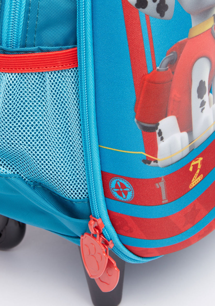 PAW Patrol Printed Trolley Backpack with Zip Closure-Trolleys-image-2