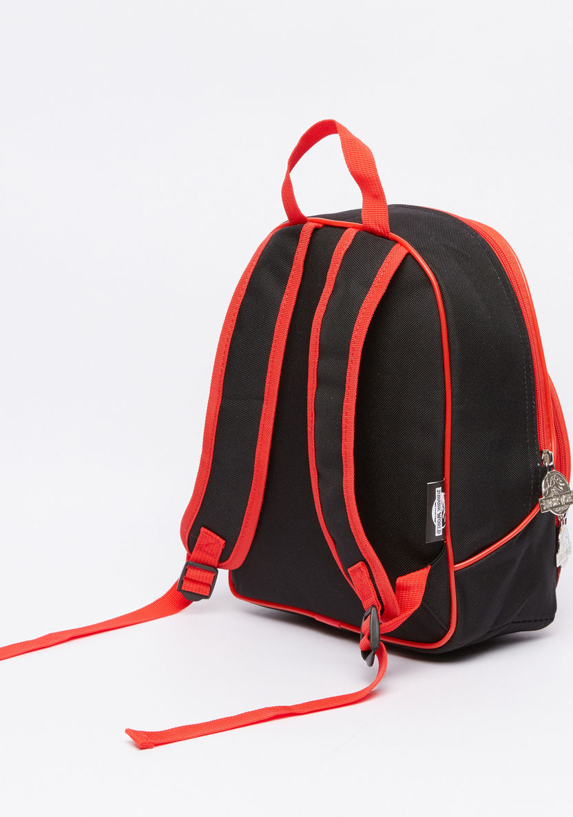 Jurassic World Printed Mini Backpack with Zip Closure-Backpacks-image-1