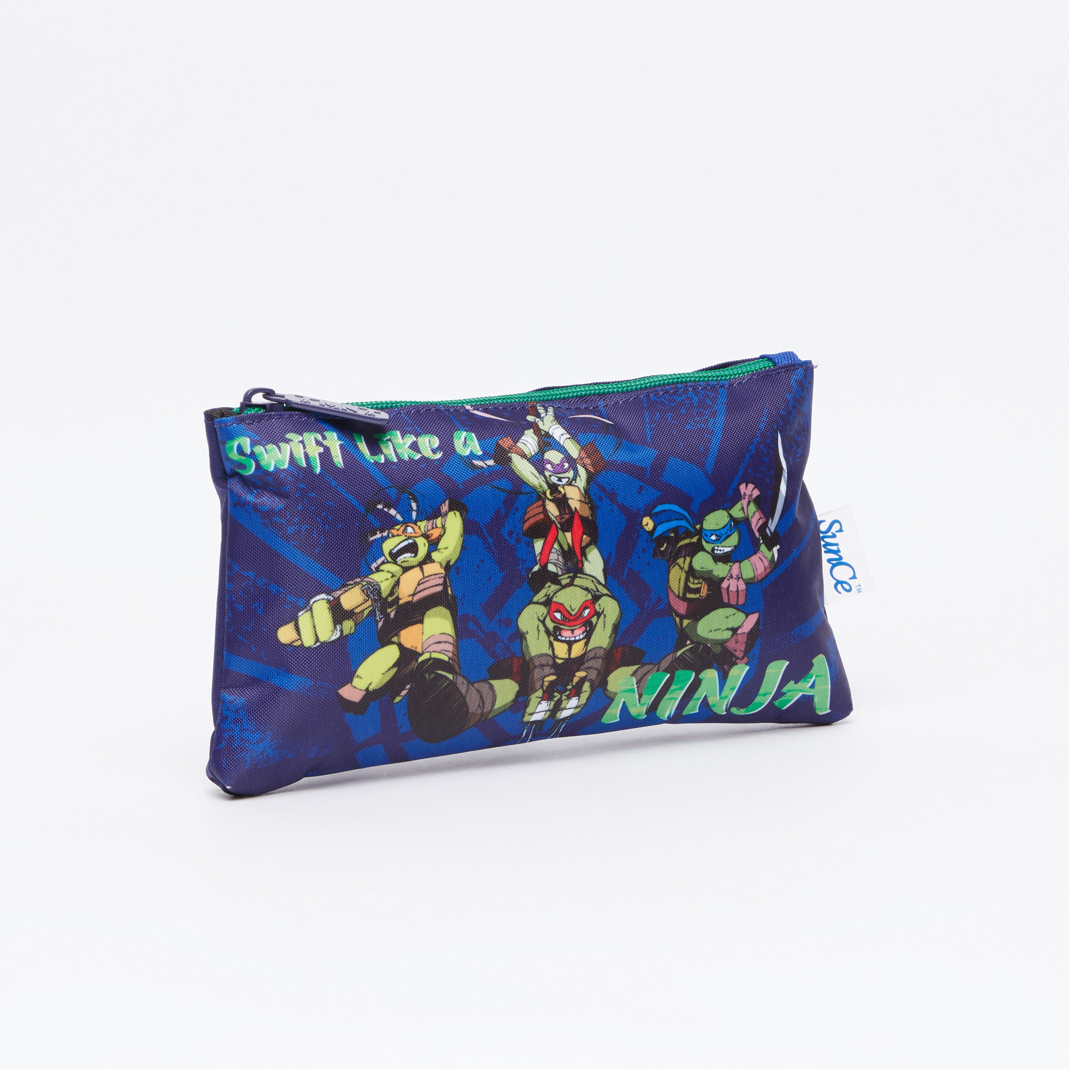 Teenage Mutant Ninja Turtles Printed Pencil Case with Zip Closure-school-stationery-pencilcases-image-1