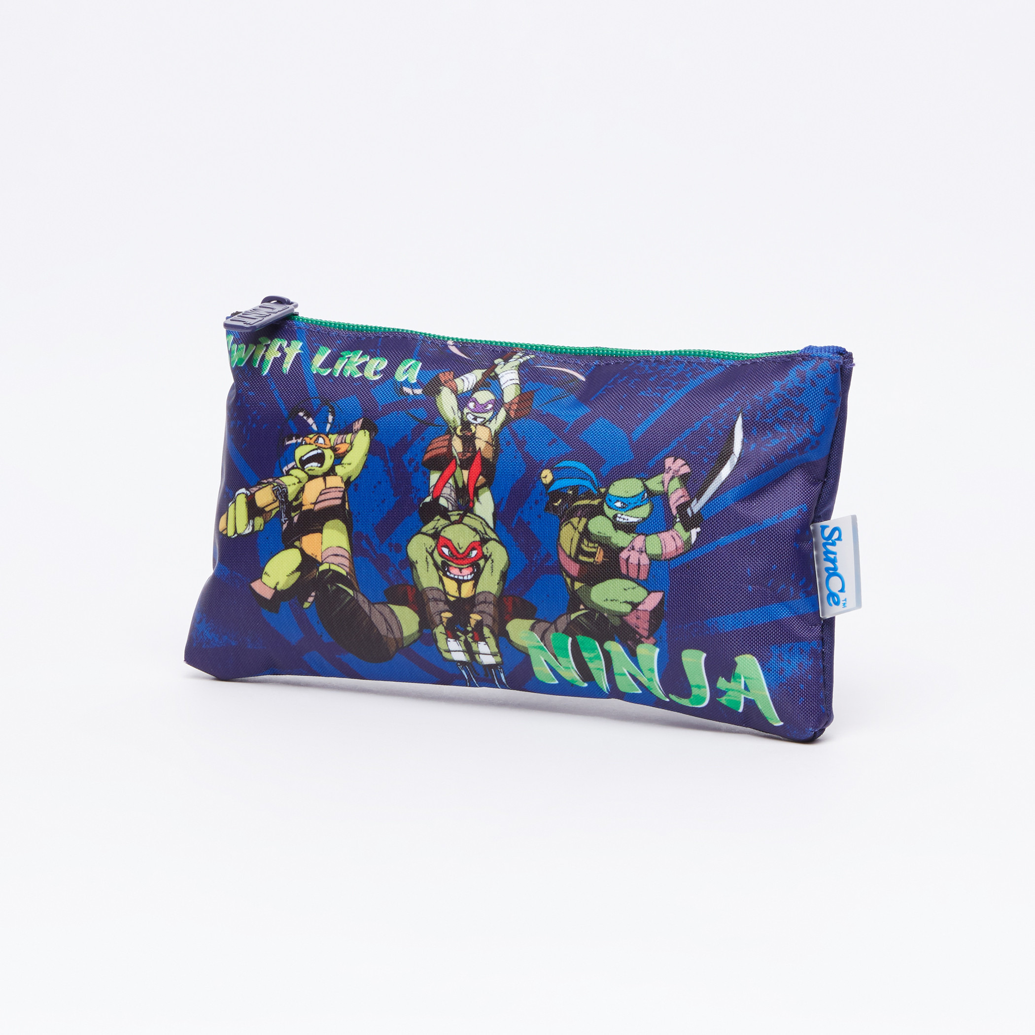 Teenage Mutant Ninja Turtles Printed Pencil Case with Zip Closure-school-stationery-pencilcases-image-2