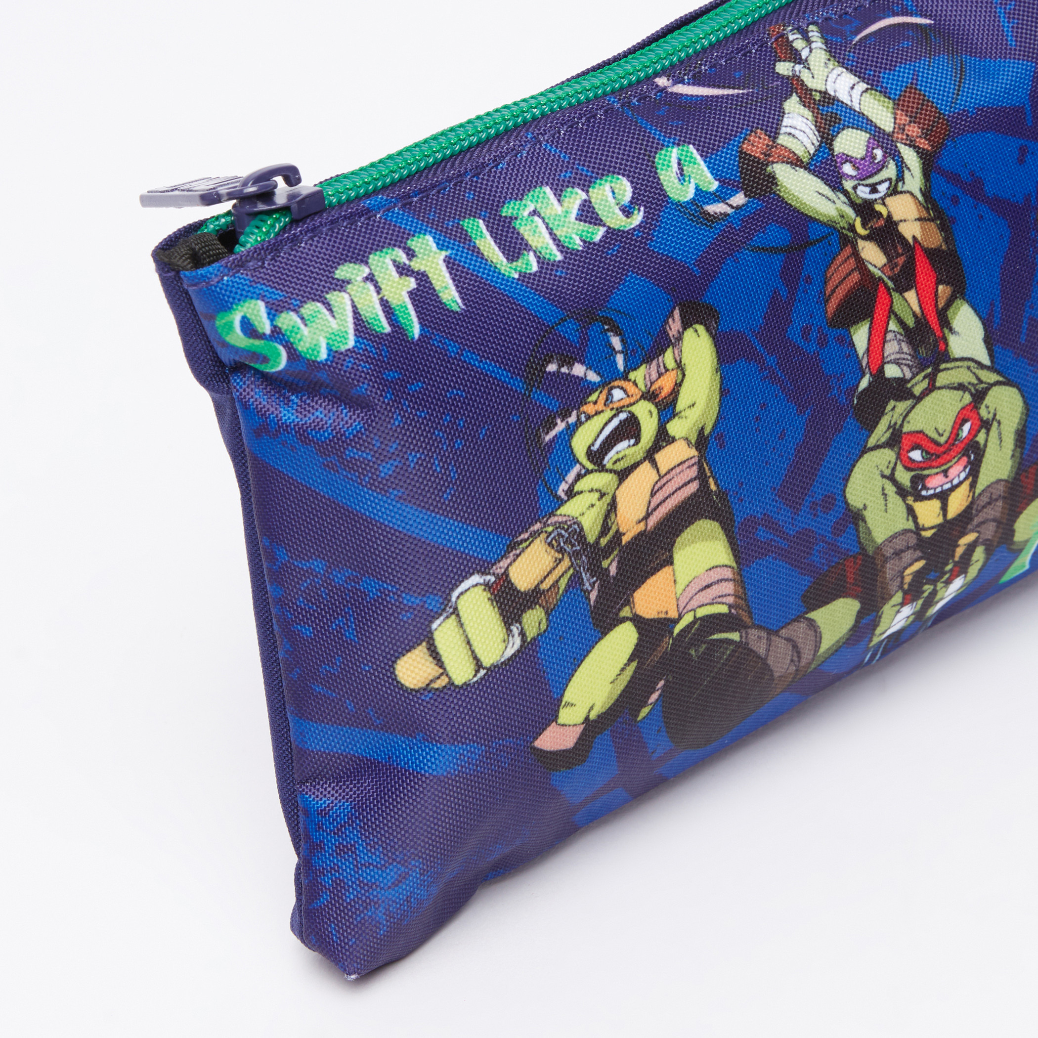 Teenage Mutant Ninja Turtles Printed Pencil Case with Zip Closure-school-stationery-pencilcases-image-3