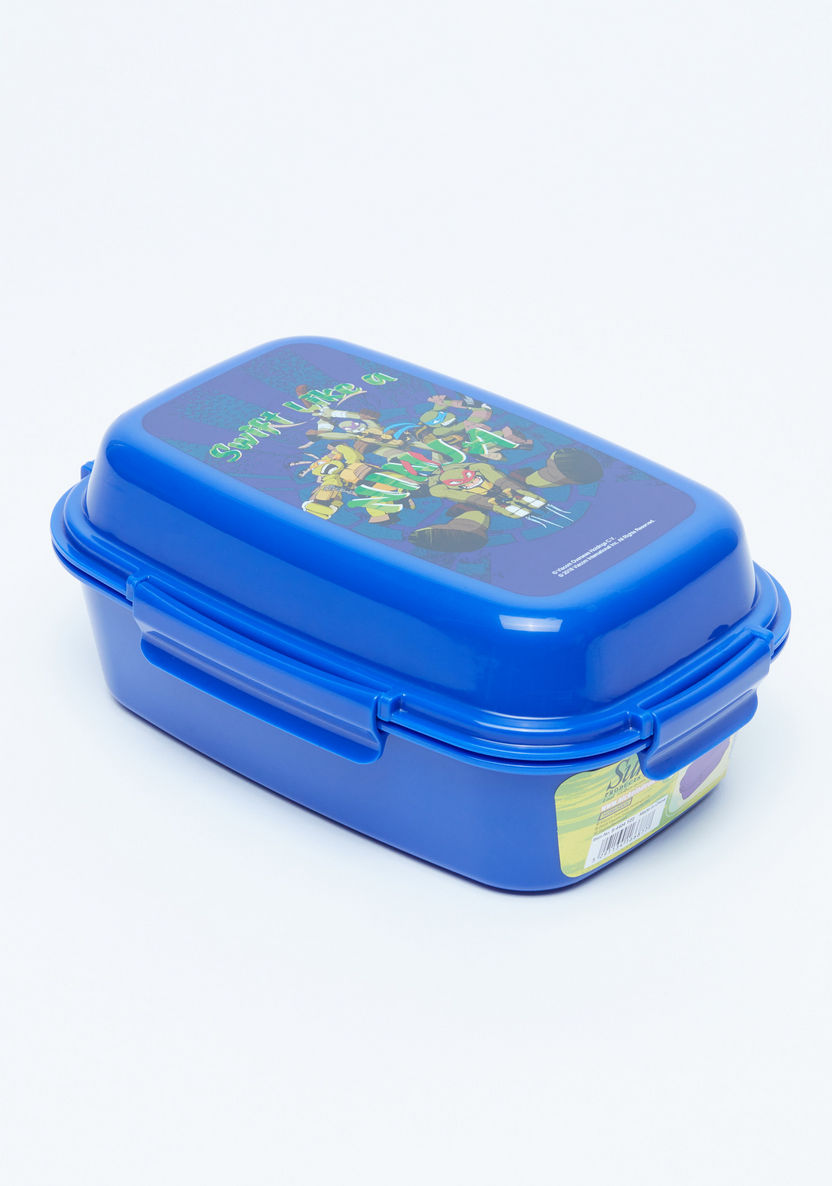 Teenage Mutant Ninja Turtles Printed Lunchbox with Clip Closure-Lunch Boxes-image-0