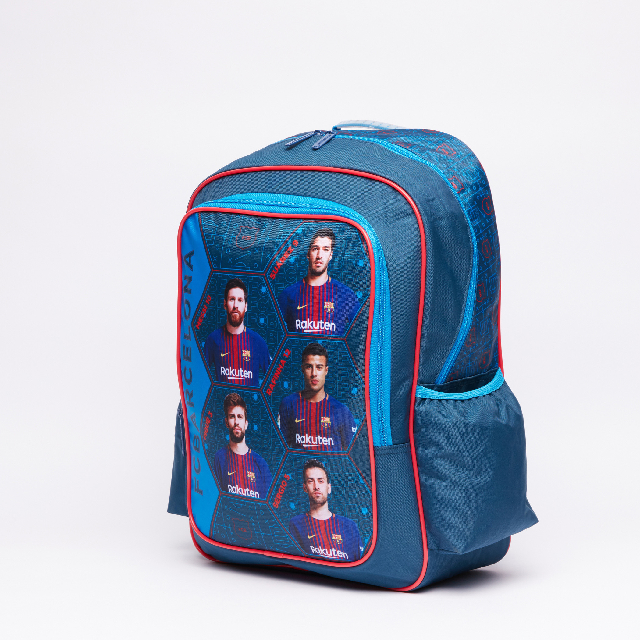 حقيبة ظهر بسحاب للإغلاق وطبعات نادي برشلونة-school-bagsandbackpacks-backpacks-image-1