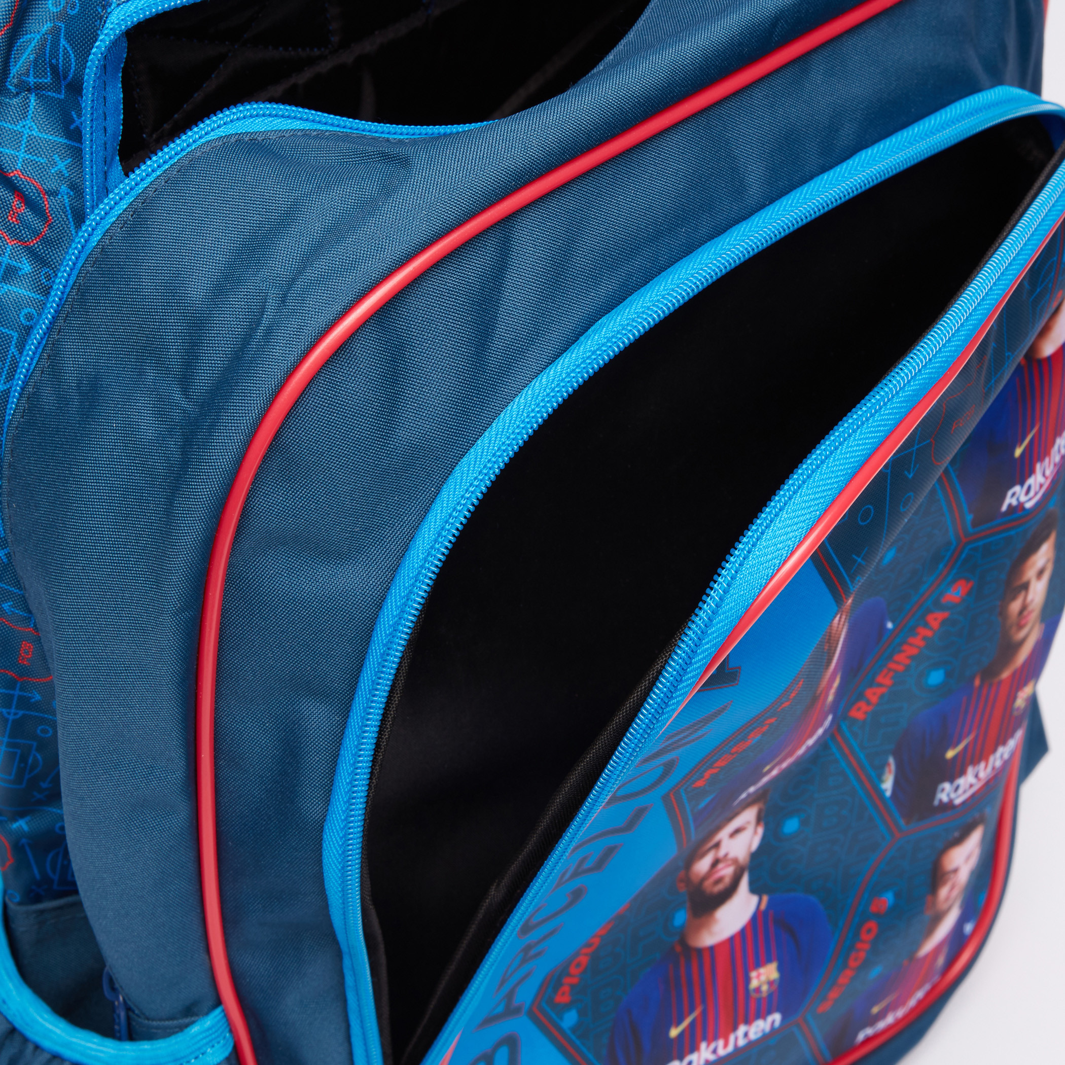 FC Barcelona Printed Backpack with Zip Closure-school-bagsandbackpacks-backpacks-image-4