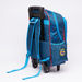 FC Barcelona Printed Trolley Backpack with Zip Closure-Trolleys-thumbnail-1
