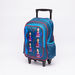 FC Barcelona Printed Trolley Backpack with Zip Closure-Trolleys-thumbnail-0