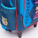 FC Barcelona Printed Trolley Backpack with Zip Closure-Trolleys-thumbnail-2