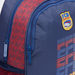 FCB Printed Backpack with Zip Closure-Backpacks-thumbnail-2