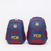 FCB Printed Backpack with Zip Closure-Backpacks-thumbnail-4
