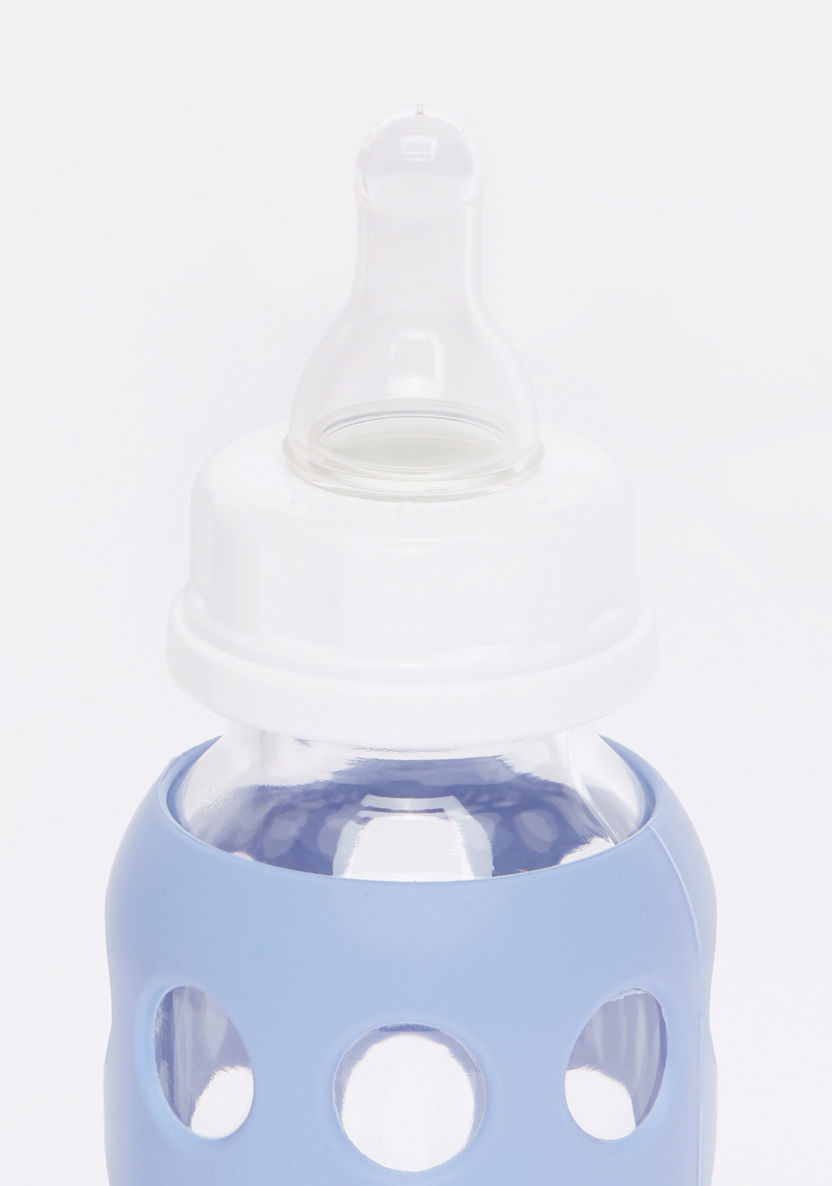 Lifefactory Feeding Bottle with Sleeve - 250 ml-Bottles and Teats-image-1