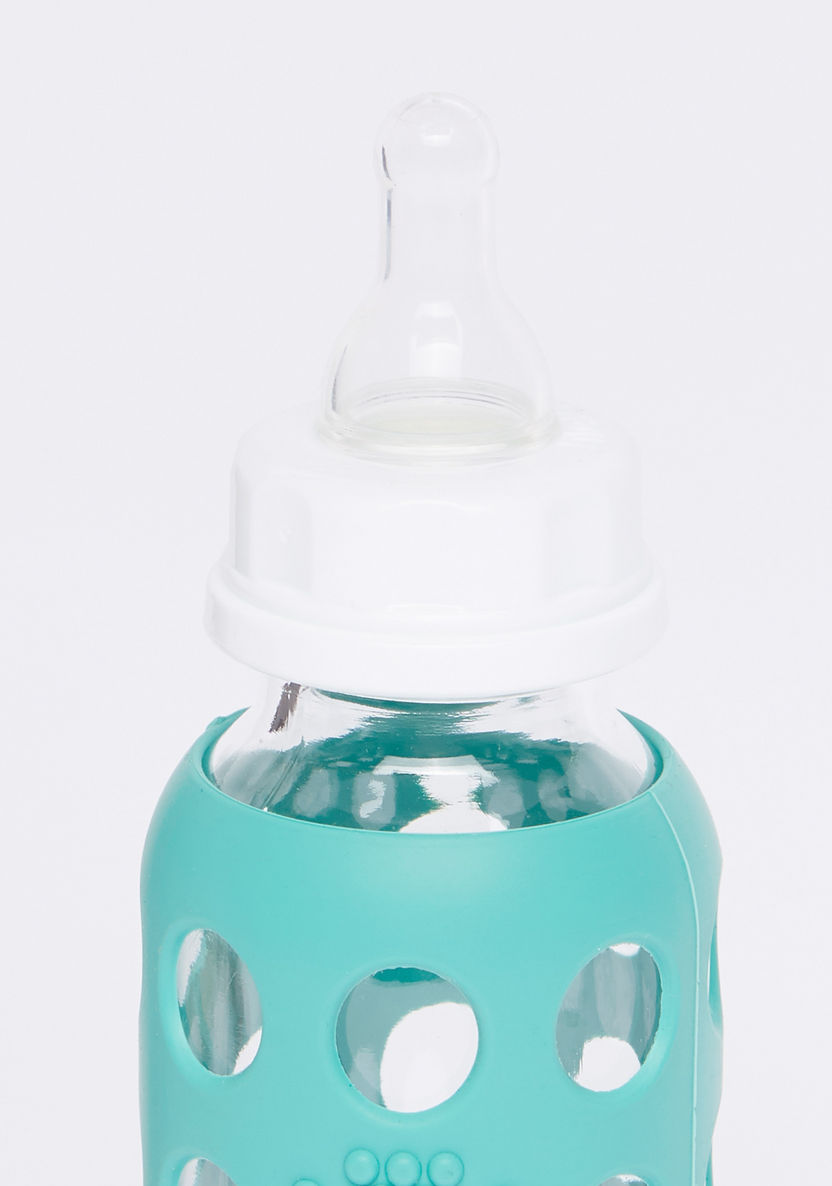 Lifefactory Feeding Bottle with Sleeve - 250 ml-Bottles and Teats-image-1
