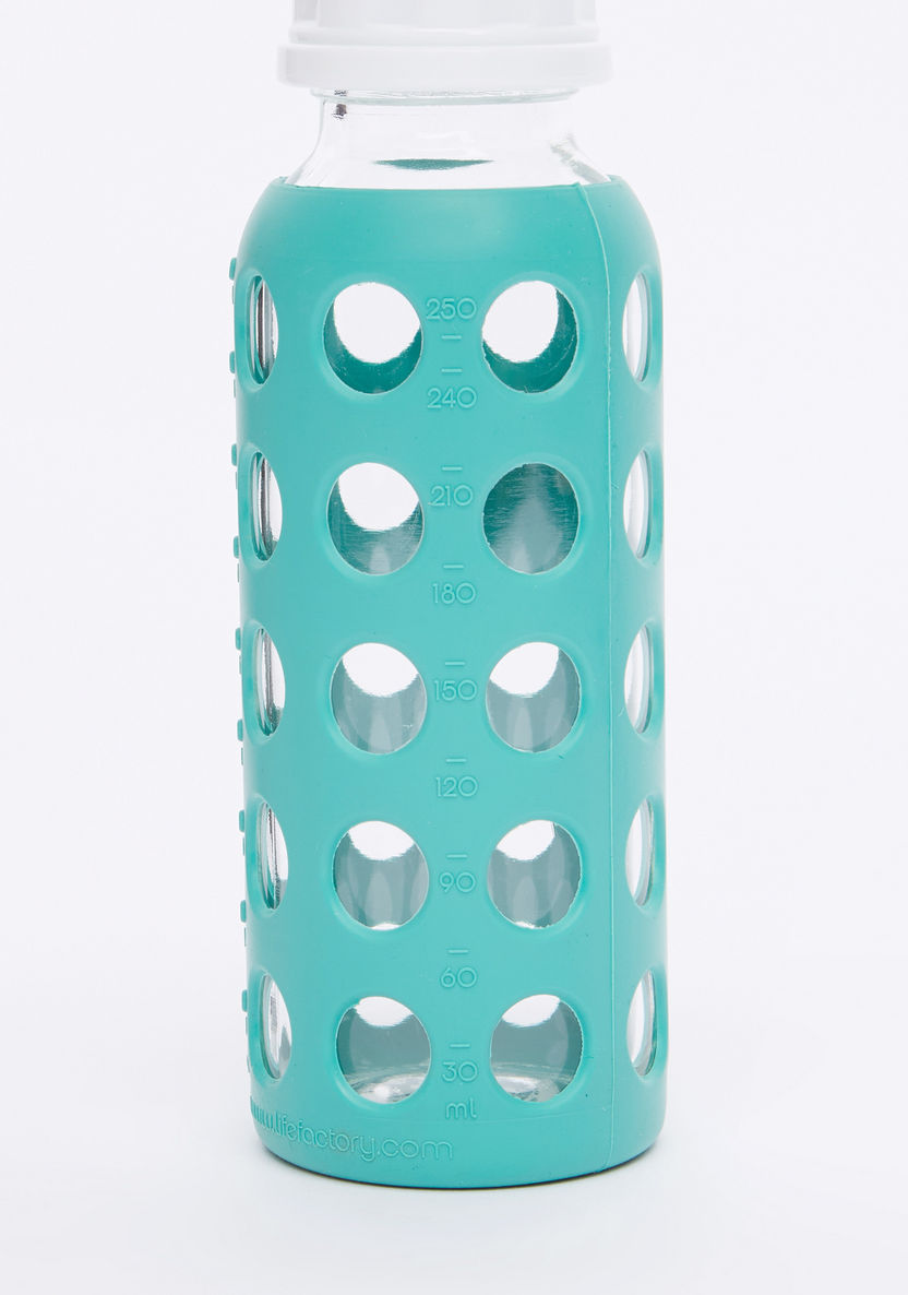 Lifefactory Feeding Bottle with Sleeve - 250 ml-Bottles and Teats-image-3