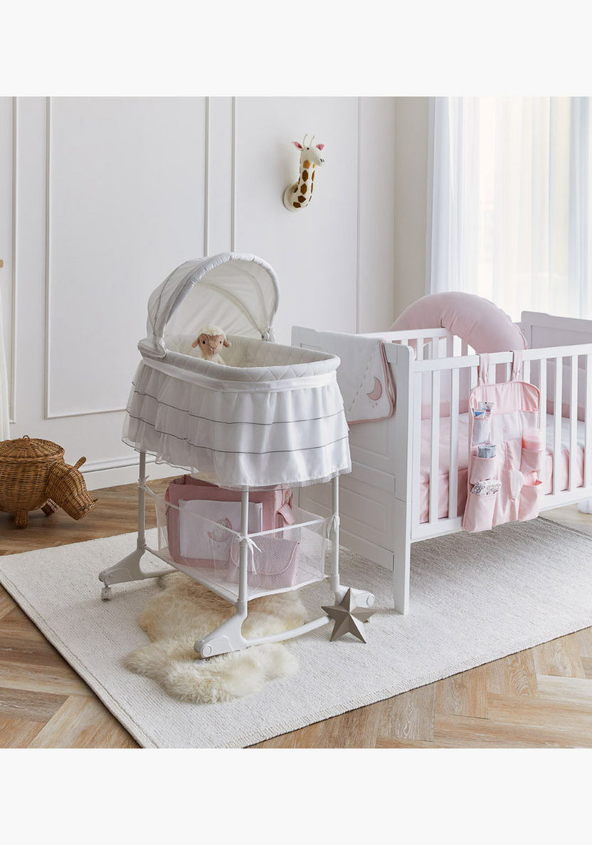 Giggles Toby Bassinet with Rocking Function-Cradles and Bassinets-image-5