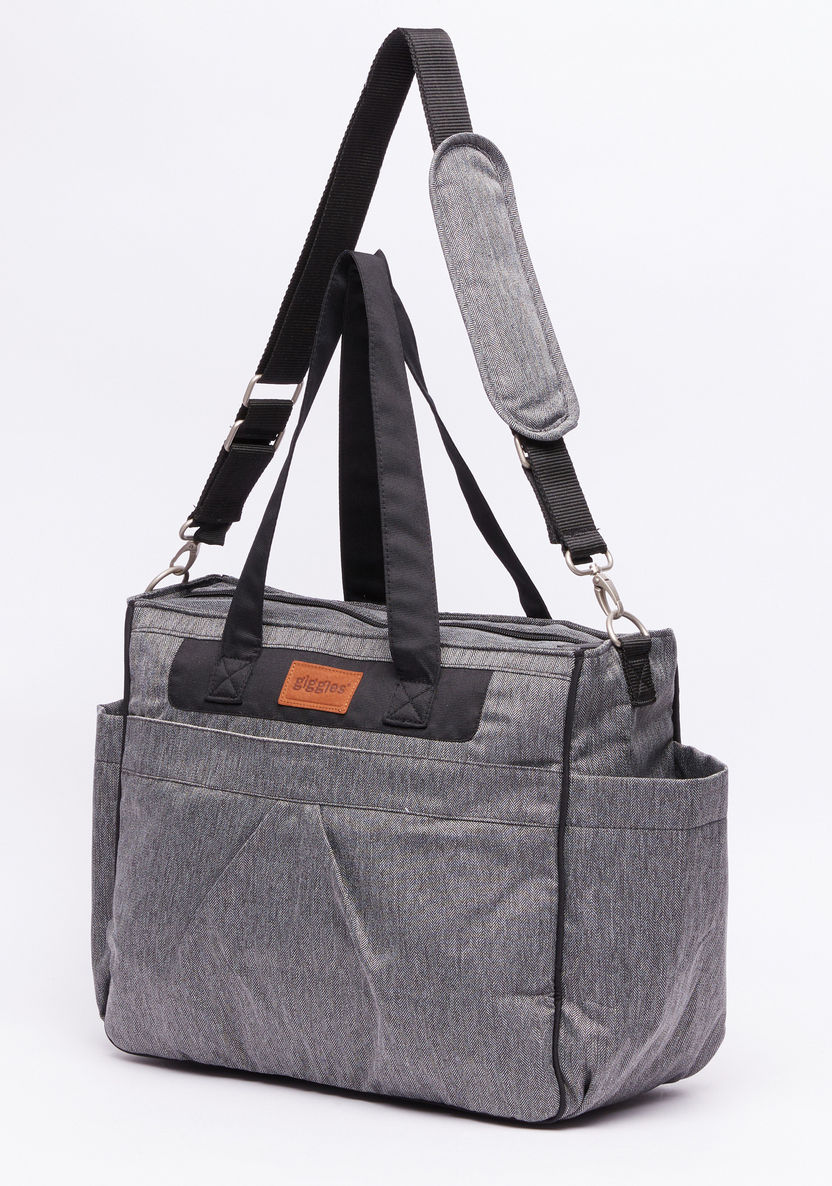 Giggles Nursery Bag with Zip Closure-Diaper Bags-image-1