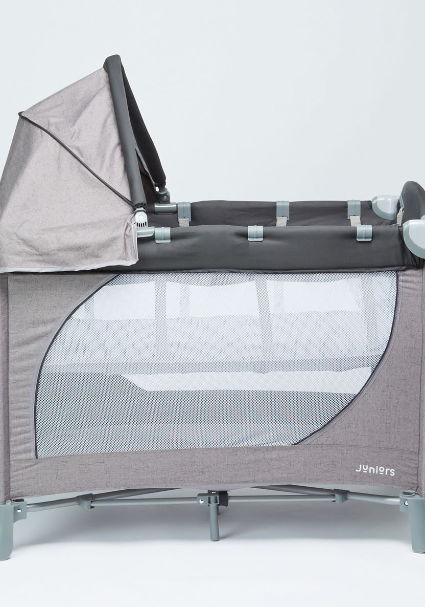 Juniors Travel Cot with Canopy-Travel Cots-image-2